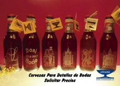 Grabar cervezas para bodas en sevilla
