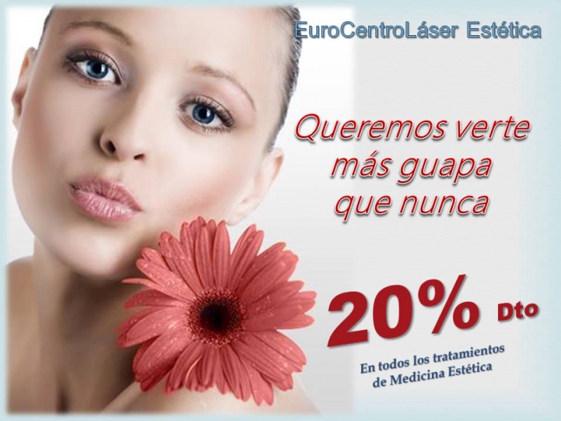 Promoción 20% descuento en Medicina Estética