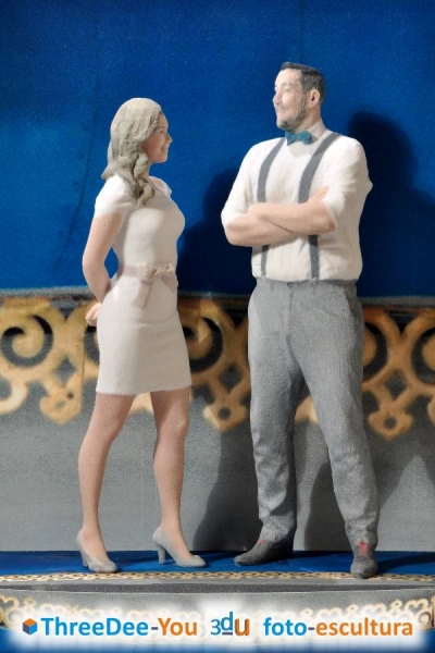 Ponte En Tu Tarta - Figuras personalizadas para tartas de boda y comunin- ThreeDee-You 3d-u