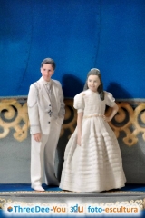 Ponte en tu tarta - figuras personalizadas para tartas de boda y comunion- threedee-you 3d-u