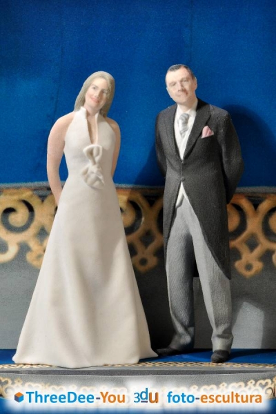 Ponte En Tu Tarta - Figuras personalizadas para tartas de boda y comunin- ThreeDee-You 3d-u