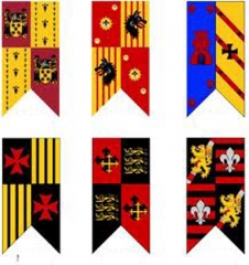 Banderas medievales