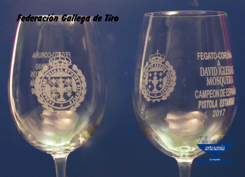 grabar copas de vino en coruña.