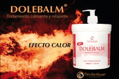 Crema para el dolor con efecto calor