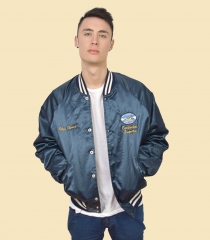 Bomber azul oscura