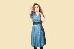 Moda mujer, vestido vintage anos 70 para mujer