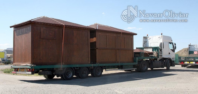 Caseta de 20 m2 en 2 modulos para costa espaola