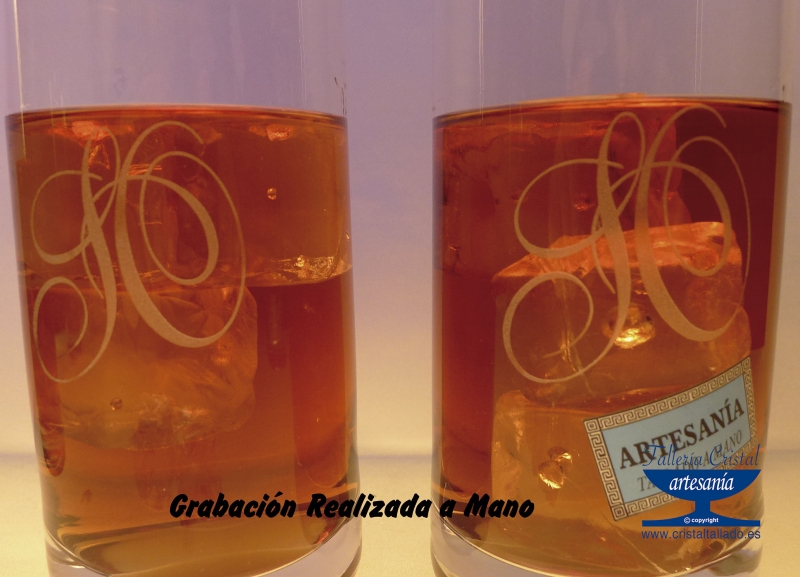 grabar cristal,