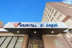 Fachada Hospital El Ángel