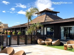 Club de playa marau beach construccion en madera laminada en almeria