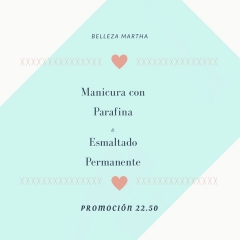 PROMOCIN MANICURA EN BELLEZA MARTHA