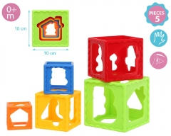 Primeros juguetes para el bebe, cubos - todopequeses