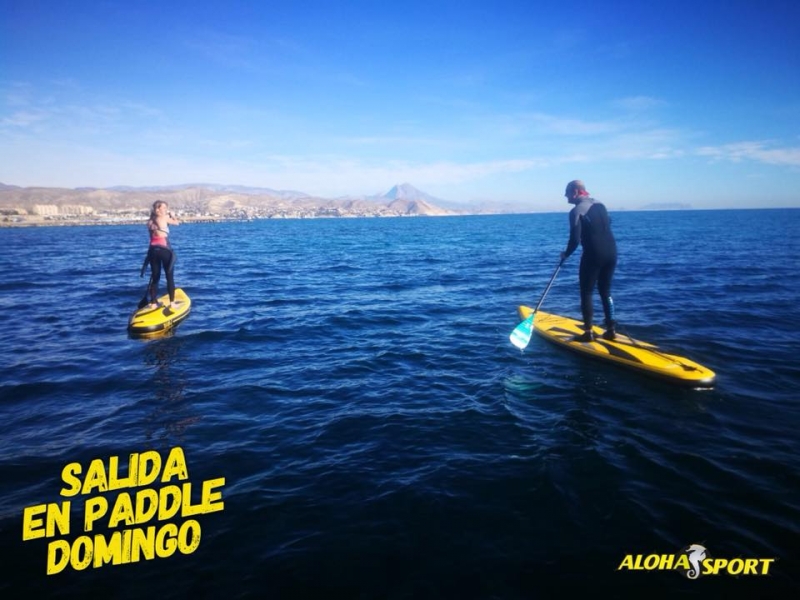 rutas de paddle surf en Alicante