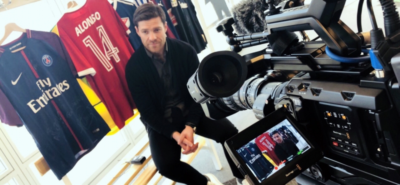 Xabi Alonso en el Bilbao International Football Summit 2018