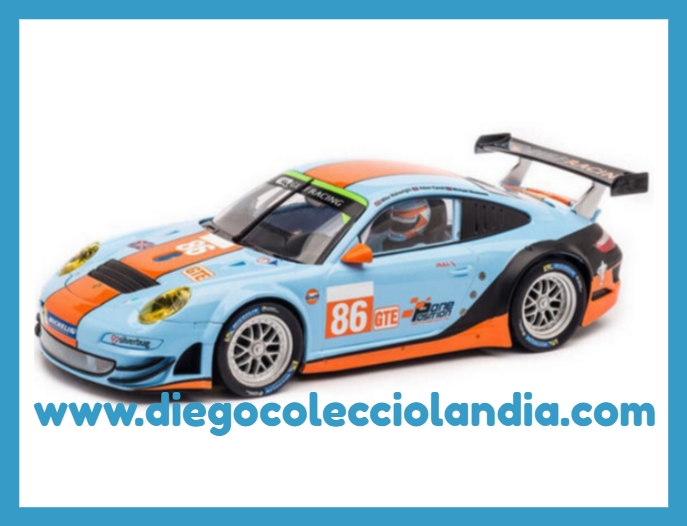 Scalextric Gulf . Slot car Gulf . www.diegocolecciolandia.com . Coches Gulf Scalextric , Slot.