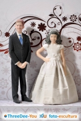 Ponte en tu tarta - figuras personalizadas para tartas de comunion- threedee-you foto-escultura 3d-u