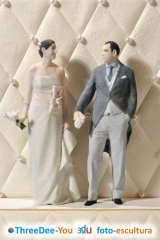 Ponte en tu tarta - figuras 3d para tartas de boda y comunin- threedee-you foto-escultura 3d-u