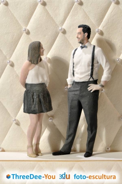 Ponte En Tu Tarta - Figuras 3d para tartas de boda y comunión- ThreeDee-You Foto-Escultura 3d-u