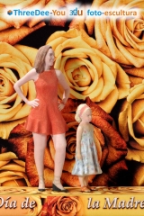 Dia de la madre - regala emocion - recuerdos solidos - threedee-you foto-escultura 3d-u