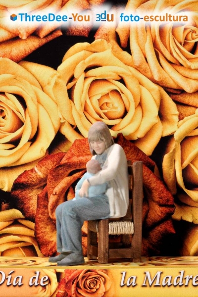 Día de la Madre - Regala emoción - Recuerdos sólidos - ThreeDee-You Foto-Escultura 3d-u