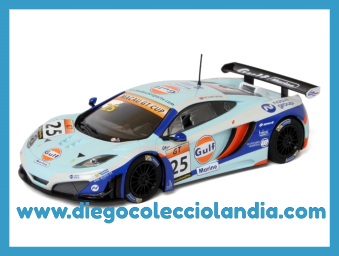 Gulf Slot. Coches Scalextric Gulf. www.diegocolecciolandia.com . Tienda Scalextric Madrid.