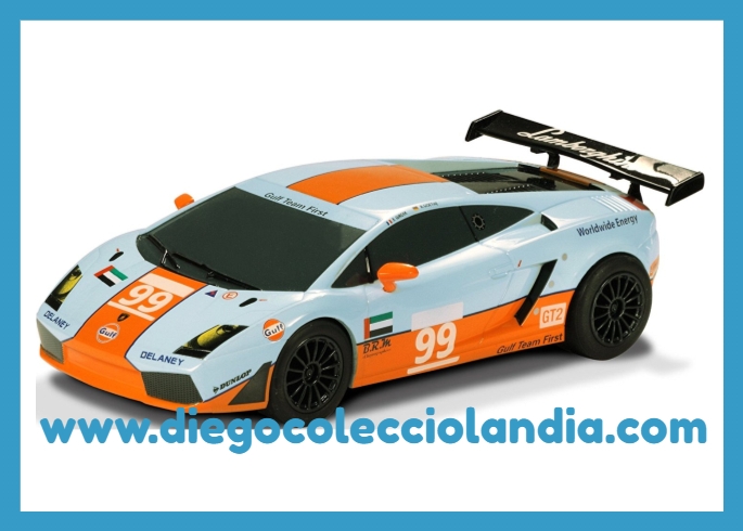 Gulf Slot. Coches Scalextric Gulf. www.diegocolecciolandia.com . Tienda Scalextric Madrid.