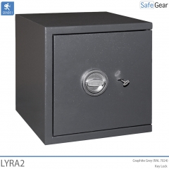 Lyra 2 - caja fuerte de sobreponer (31 l) - grado 1 - cerradura de llave o electronica