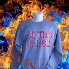 So this is hell con bo textil print  wwwbotextilprintes  botextilprint serigrafia vinilotextil