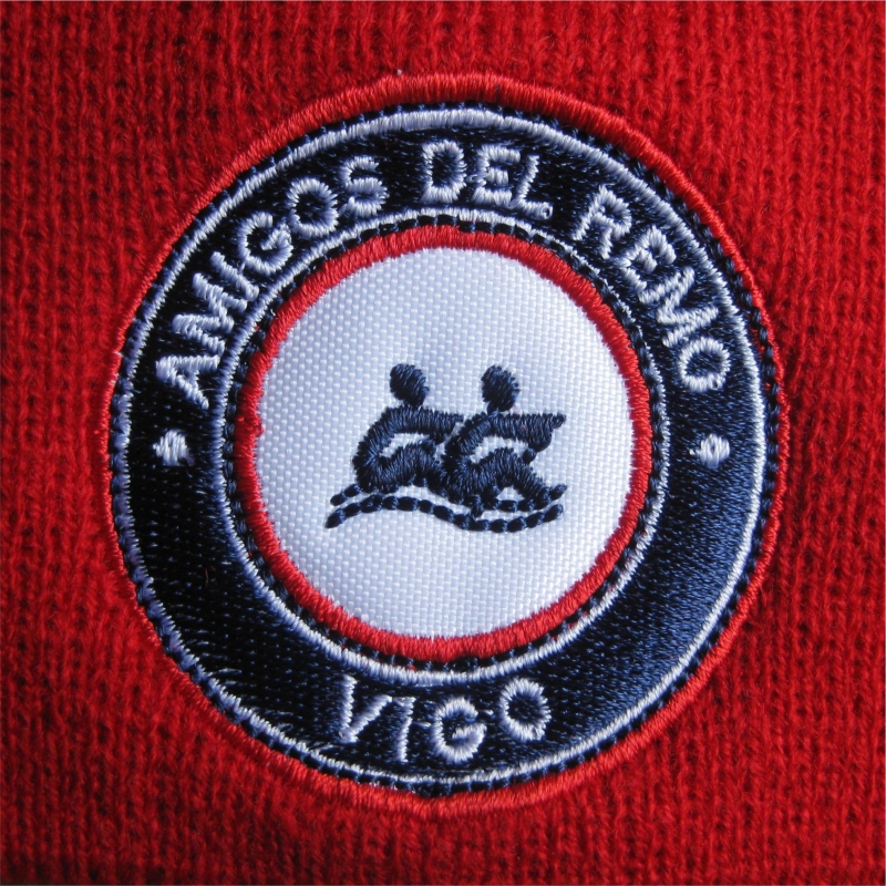 Escudo bordado, Amigos del Remo de Vigo. www.facebook.com/amigosdelremovigo  http://www.botextilprin