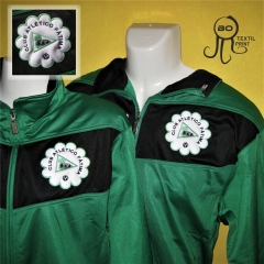 Chadals con escudo bordado wwwbotextilprintes  botextilprint trabajospersonalizados serigrafia