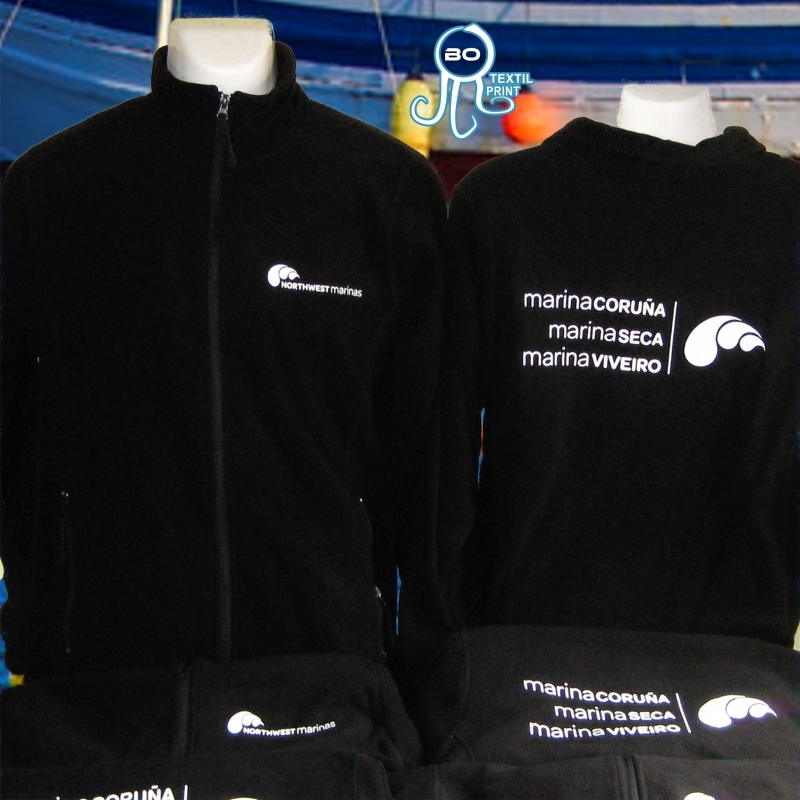 Polares personalizados Northwest Marinas  www.northwestmarinas.com  http://www.botextilprint.es  #bo