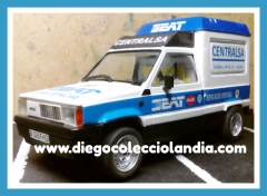 Seat panda furgoneta para scalextric wwwdiegocolecciolandiacom  seat trans scalextric