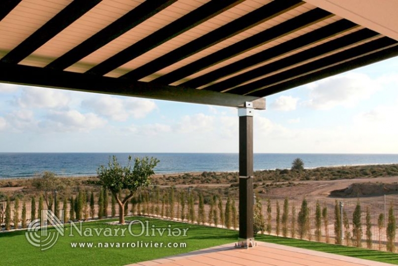 Pérgola para casa de veraneo en Terreros, Almería 