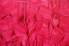 Pablo rey, pintura abstracta detalle
