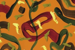 Pablo rey, pintura abstracta detalle