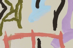 Pablo rey, pintura abstracta detalle