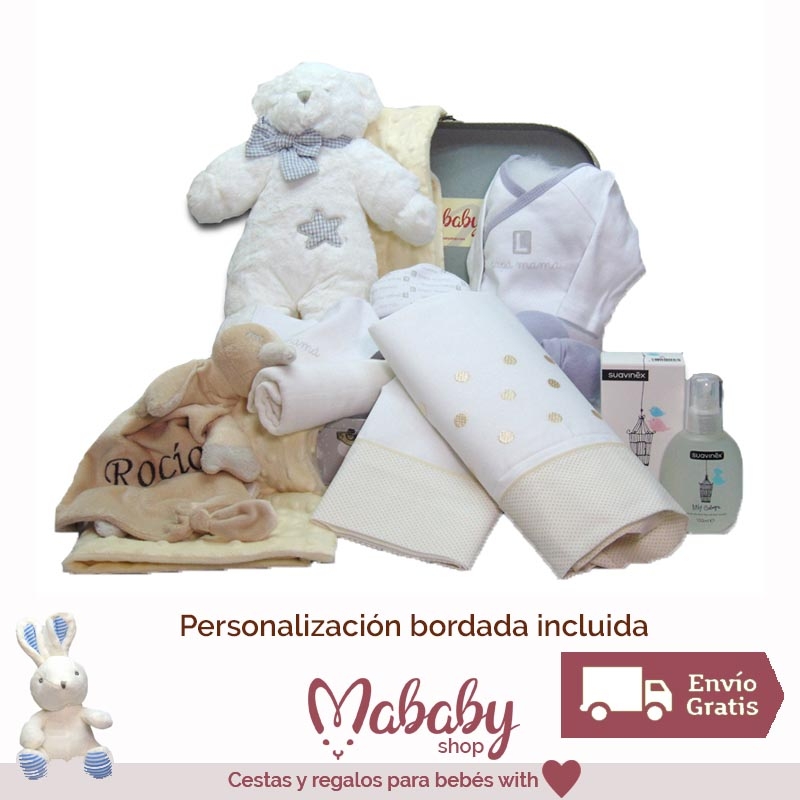 Mababyshop, llevamos tus regalos para bebe a cualquier punto de la peninsula en 24hs