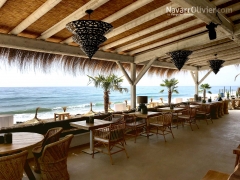 Terraza para playa juana beach club, mojacar