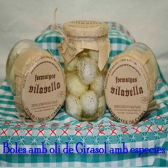 Bolas en aceite