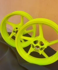 Pintura fluorescente para llantas