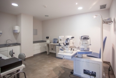 Sala de optometria oftalvist imed elche