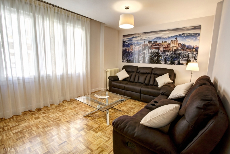 Apartamento 1- Apartamento en el centro de Granada- Salon