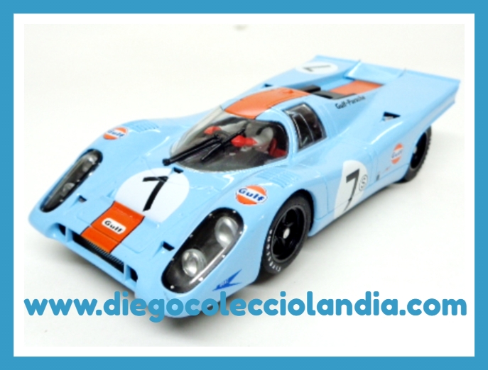 PORSCHE 917K GULF #7 DE SLOTWINGS . www.diegocolecciolandia.com Tienda Scalextric Madrid.