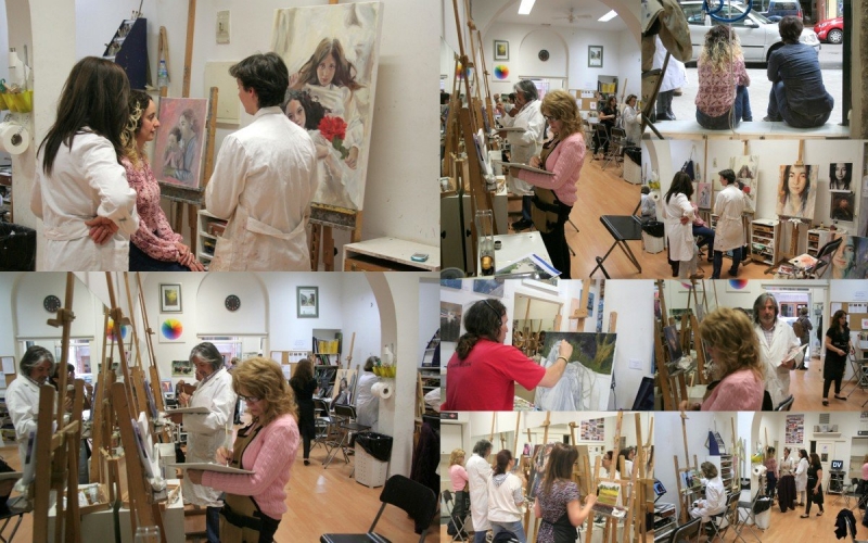 Academia de pintura al óleo y dibujo en madrid