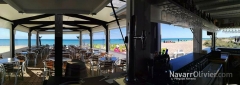 Terraza desmontable para chiringuito de temporada en castellon