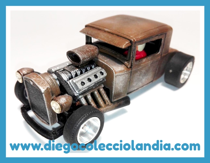 SLOT RATS ROD SPAIN . Hot Rod para Scalextric en Kit . www.diegocolecciolandia.com .Tienda Slot .