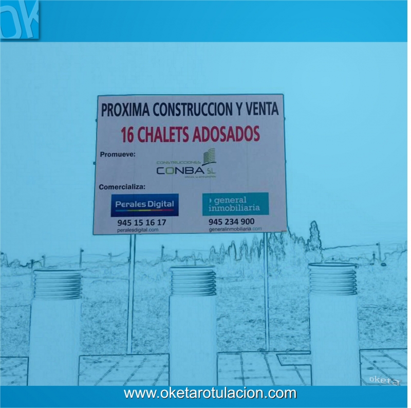 Valla Publicitaria, @oketarotulacion, #rotulosvitoria