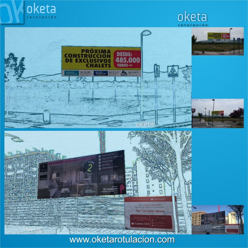 Valla Publicitaria, @oketarotulacion, #rotulosvitoria