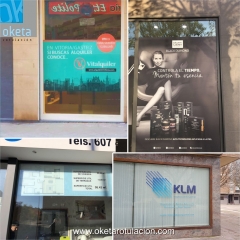 Vinilo impreso escaparates, aoketarotulacion, rotulosvitoria
