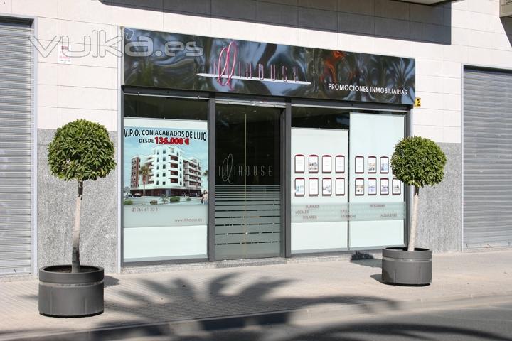 Fachada inmobiliaria en Elche Illihouse